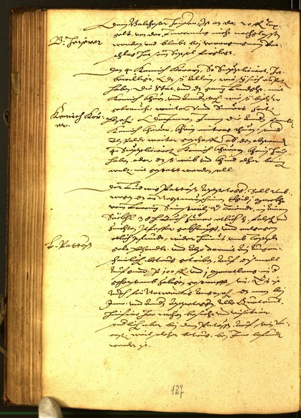 Stadtarchiv Bozen - BOhisto Ratsprotokoll 1583 