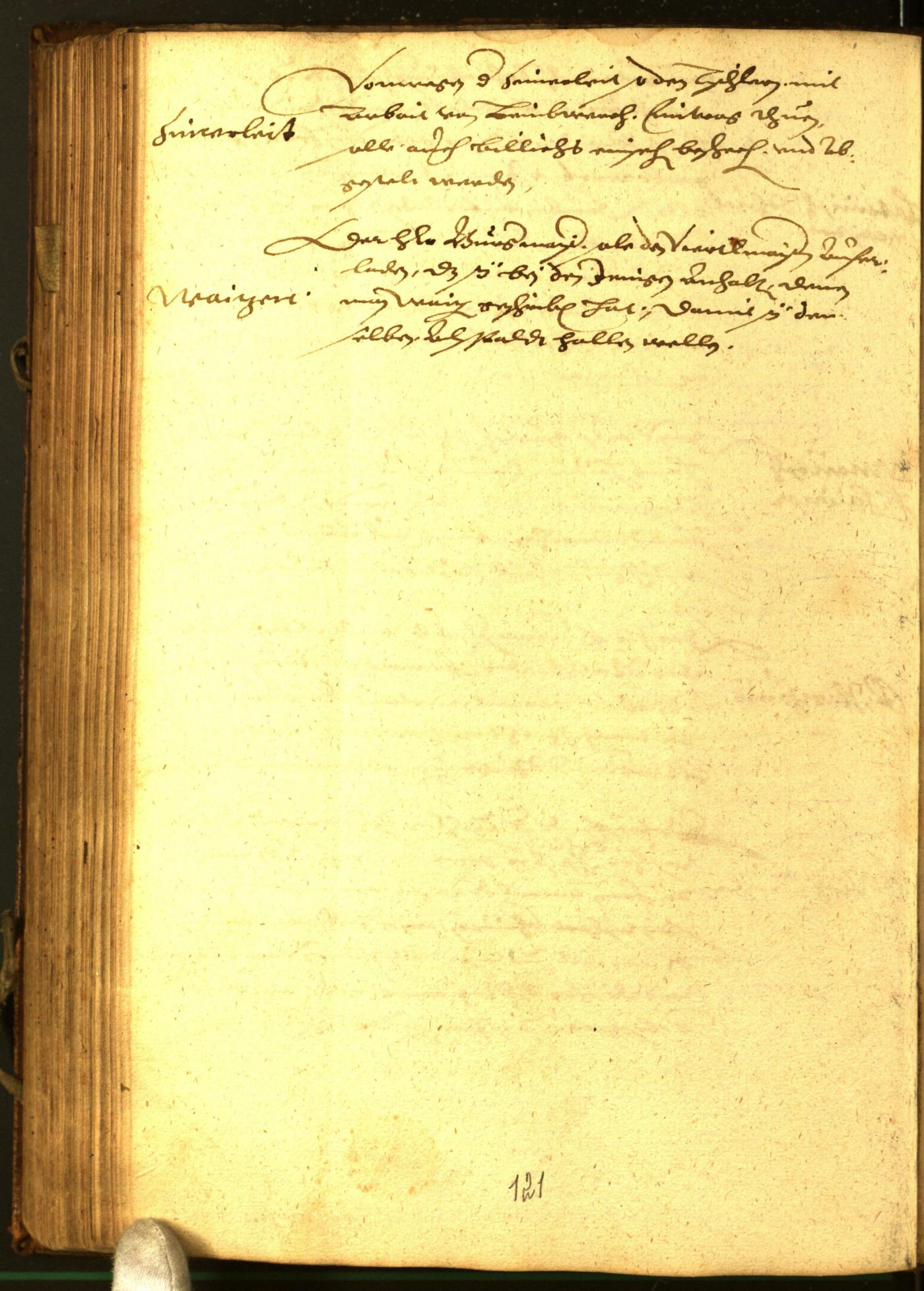 Stadtarchiv Bozen - BOhisto Ratsprotokoll 1583 