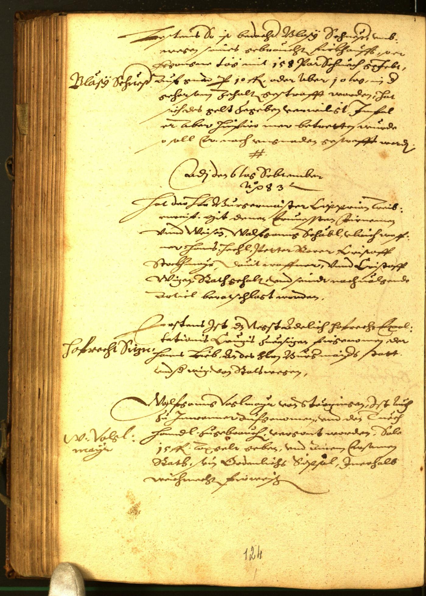 Civic Archives of Bozen-Bolzano - BOhisto Minutes of the council 1583 