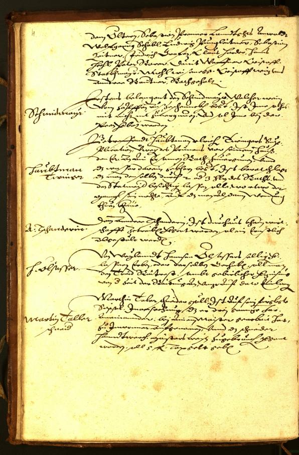 Civic Archives of Bozen-Bolzano - BOhisto Minutes of the council 1584 