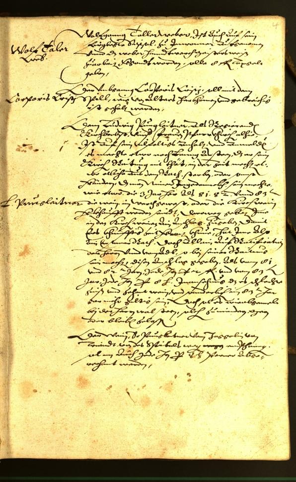 Civic Archives of Bozen-Bolzano - BOhisto Minutes of the council 1584 