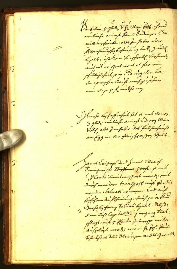 Civic Archives of Bozen-Bolzano - BOhisto Minutes of the council 1584 