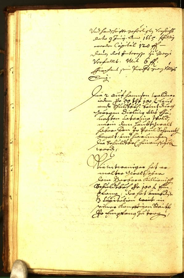 Stadtarchiv Bozen - BOhisto Ratsprotokoll 1584 