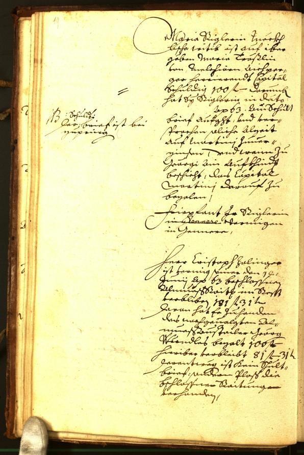 Civic Archives of Bozen-Bolzano - BOhisto Minutes of the council 1584 