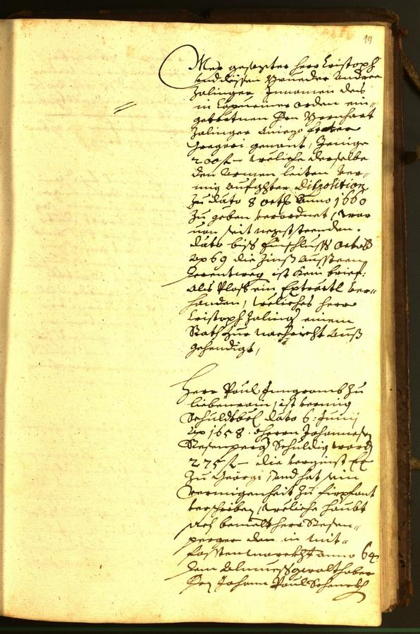 Civic Archives of Bozen-Bolzano - BOhisto Minutes of the council 1584 