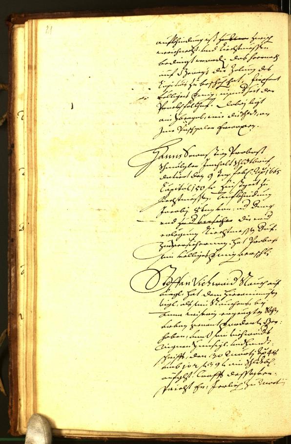 Civic Archives of Bozen-Bolzano - BOhisto Minutes of the council 1584 