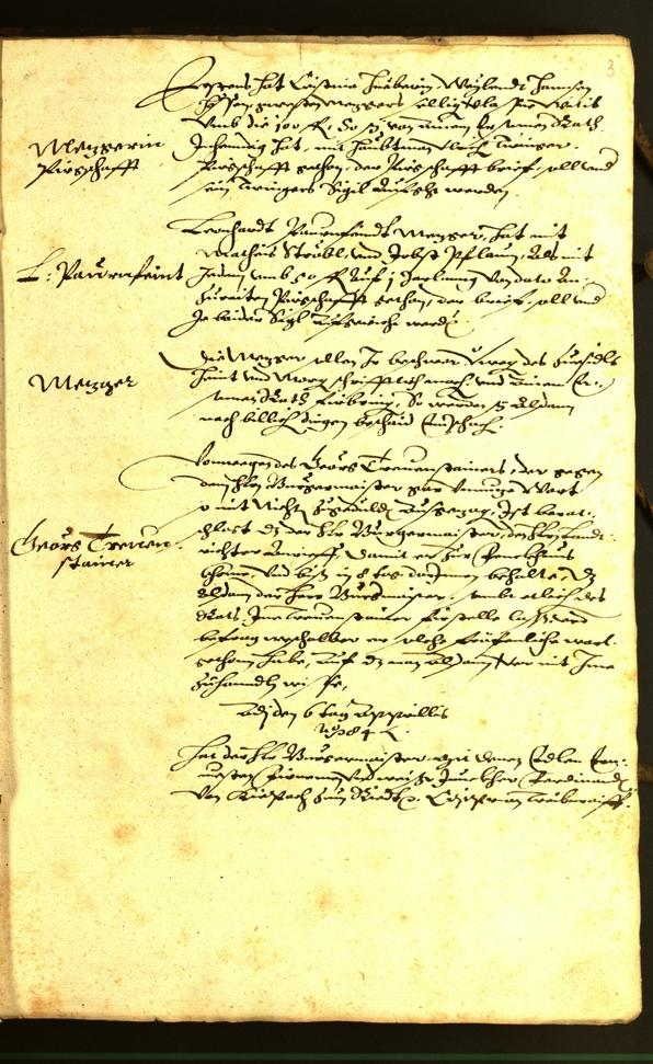 Civic Archives of Bozen-Bolzano - BOhisto Minutes of the council 1584 