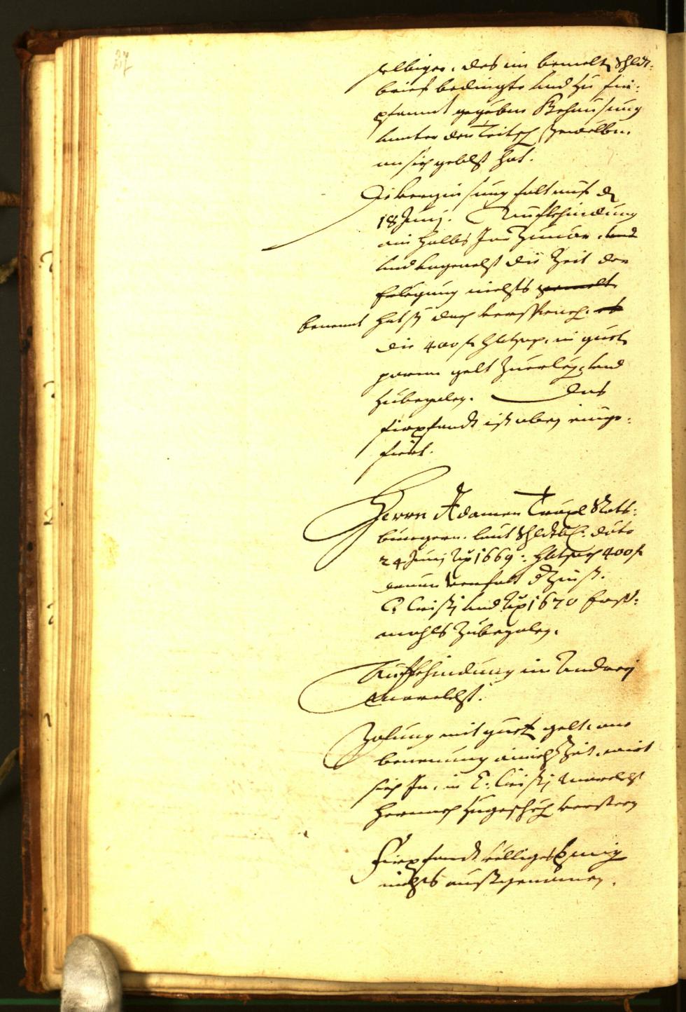 Civic Archives of Bozen-Bolzano - BOhisto Minutes of the council 1584 