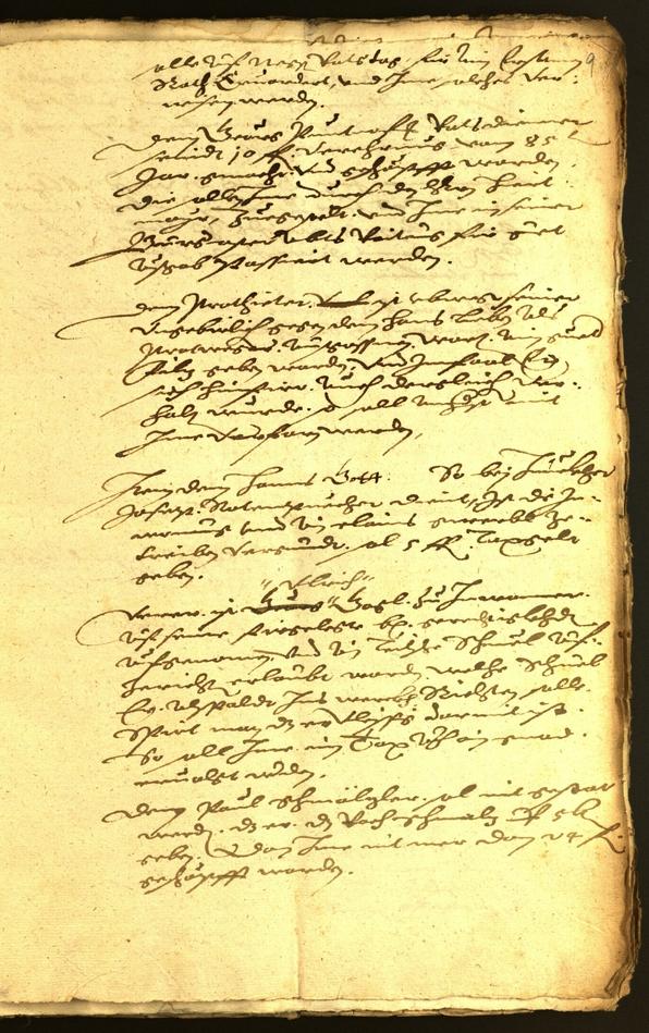 Civic Archives of Bozen-Bolzano - BOhisto Minutes of the council 1586 