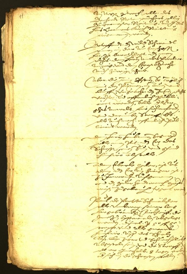 Civic Archives of Bozen-Bolzano - BOhisto Minutes of the council 1586 