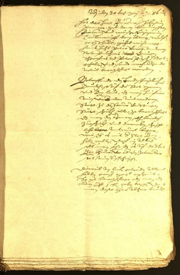 Civic Archives of Bozen-Bolzano - BOhisto Minutes of the council 1586 