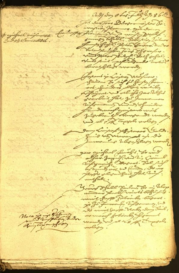 Civic Archives of Bozen-Bolzano - BOhisto Minutes of the council 1586 