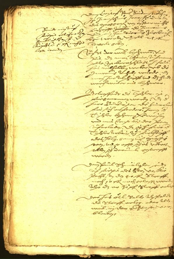 Civic Archives of Bozen-Bolzano - BOhisto Minutes of the council 1586 