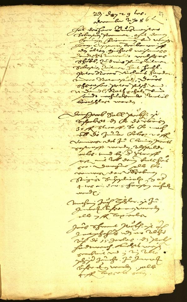 Civic Archives of Bozen-Bolzano - BOhisto Minutes of the council 1586 