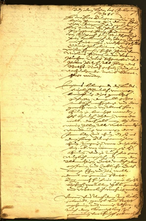 Archivio Storico della Città di Bolzano - BOhisto protocollo consiliare 1586 