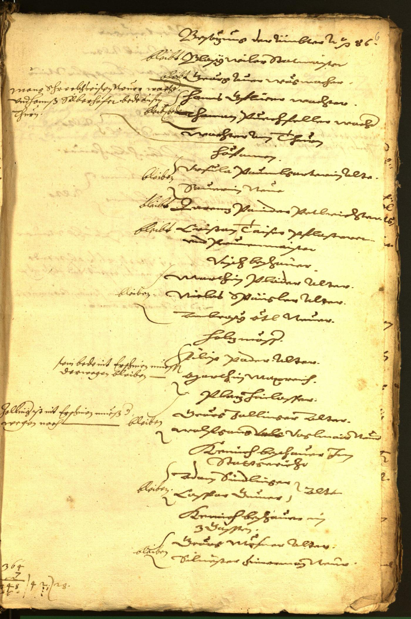 Civic Archives of Bozen-Bolzano - BOhisto Minutes of the council 1586 