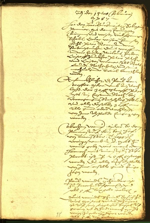 Civic Archives of Bozen-Bolzano - BOhisto Minutes of the council 1587 