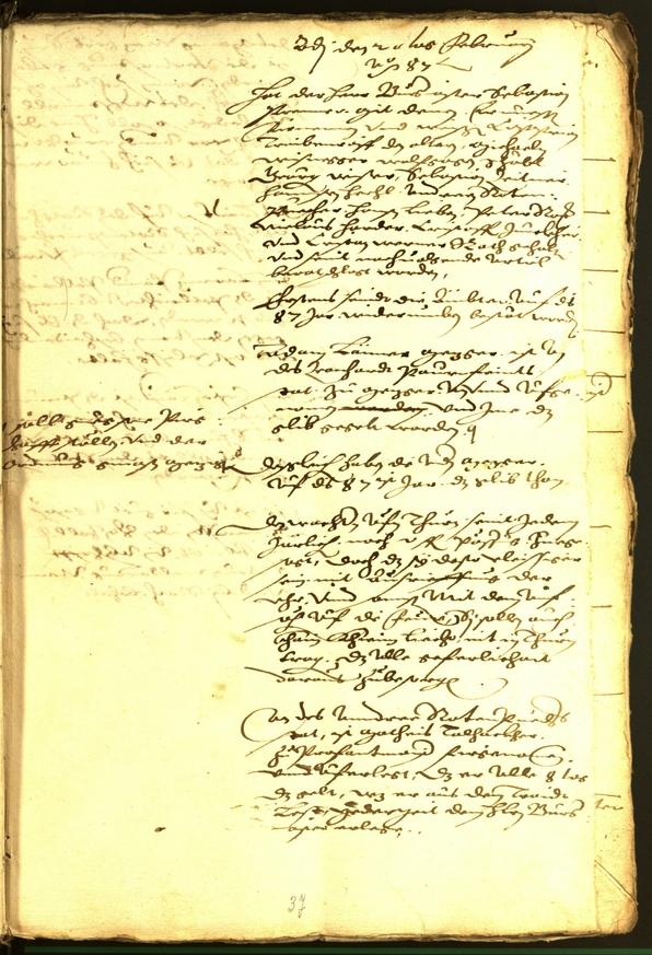 Civic Archives of Bozen-Bolzano - BOhisto Minutes of the council 1587 