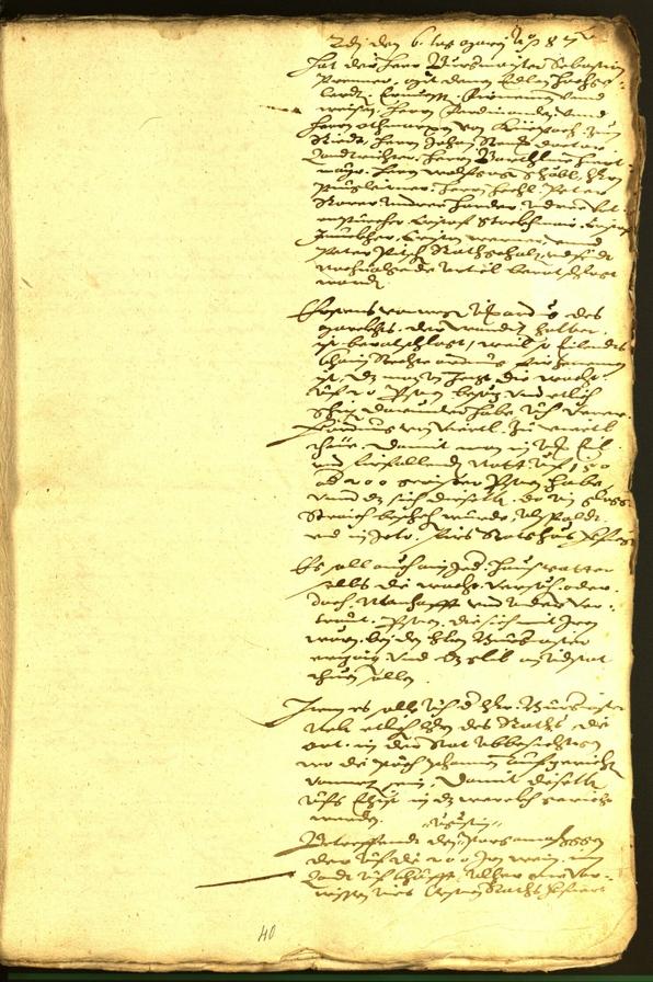 Stadtarchiv Bozen - BOhisto Ratsprotokoll 1587 