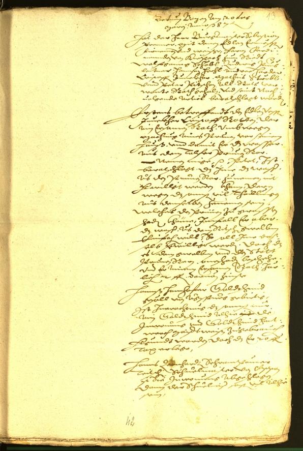 Civic Archives of Bozen-Bolzano - BOhisto Minutes of the council 1587 