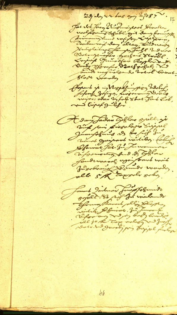 Civic Archives of Bozen-Bolzano - BOhisto Minutes of the council 1587 