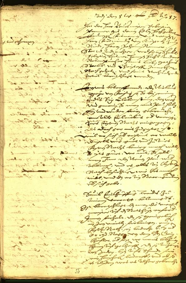 Civic Archives of Bozen-Bolzano - BOhisto Minutes of the council 1587 