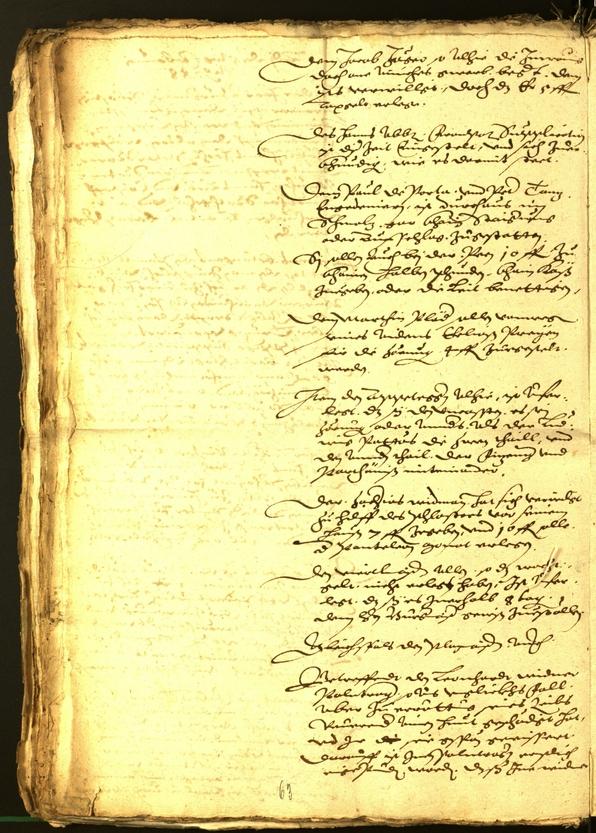 Stadtarchiv Bozen - BOhisto Ratsprotokoll 1587 