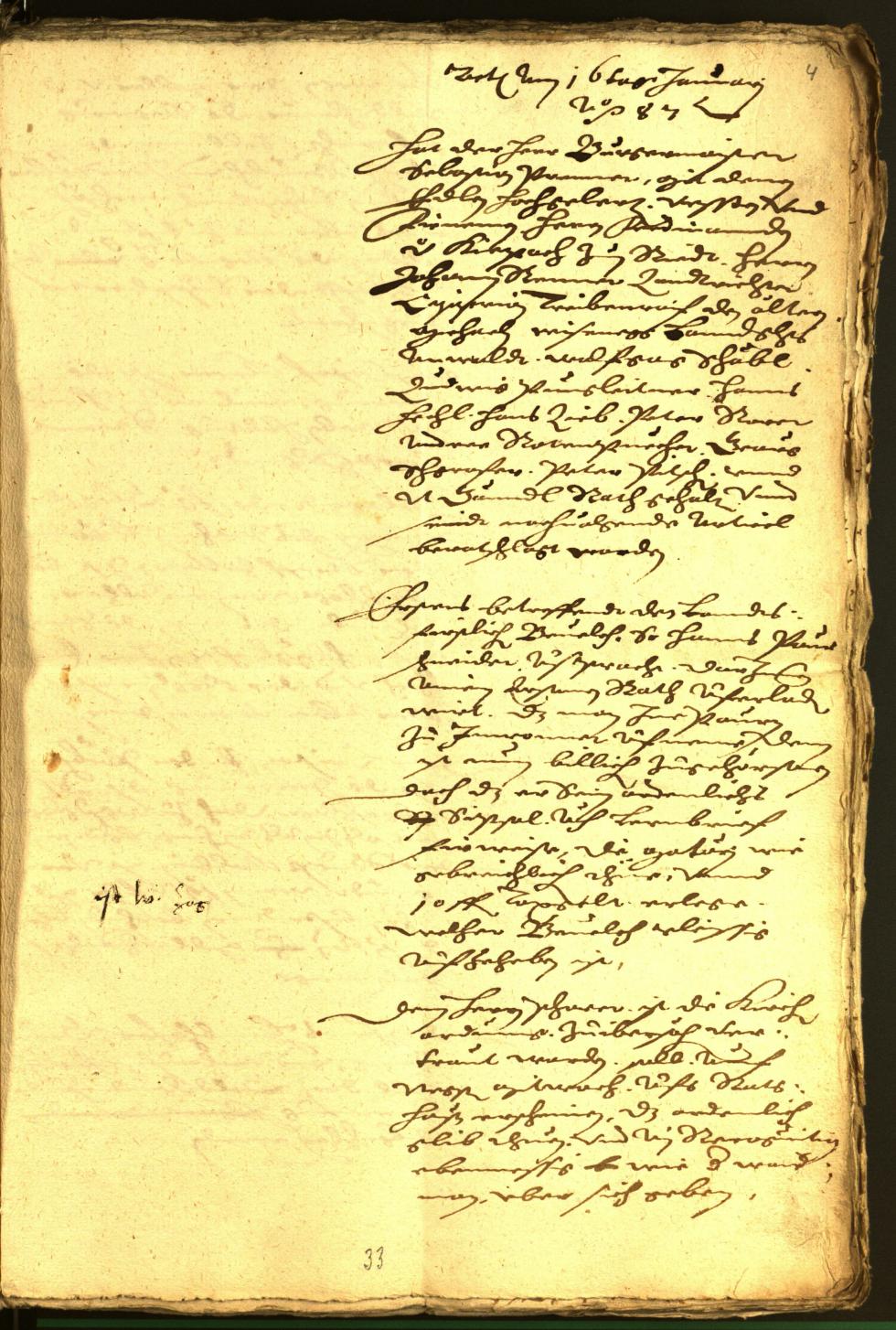 Civic Archives of Bozen-Bolzano - BOhisto Minutes of the council 1587 