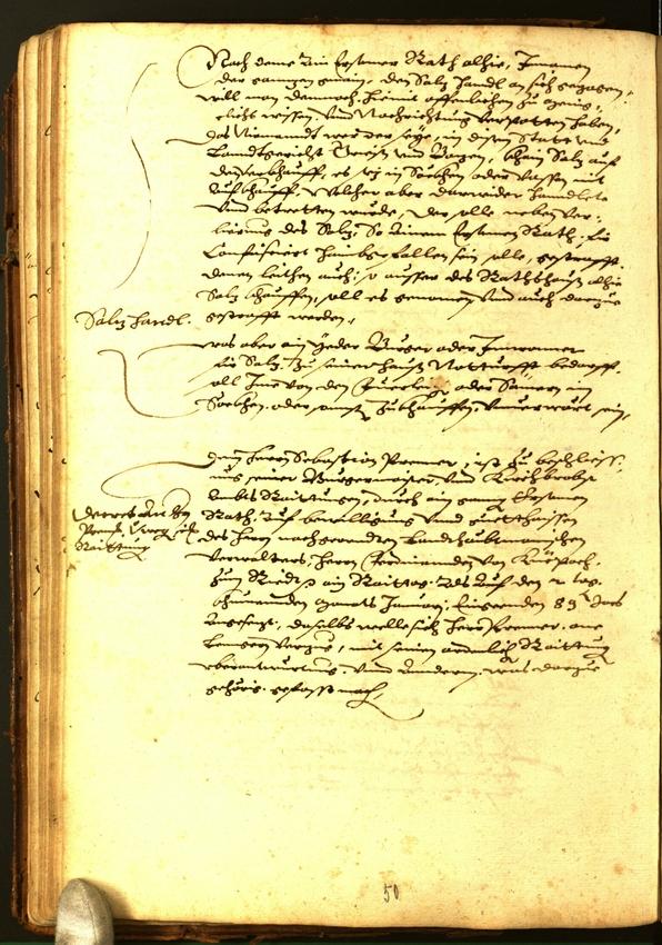 Civic Archives of Bozen-Bolzano - BOhisto Minutes of the council 1588 