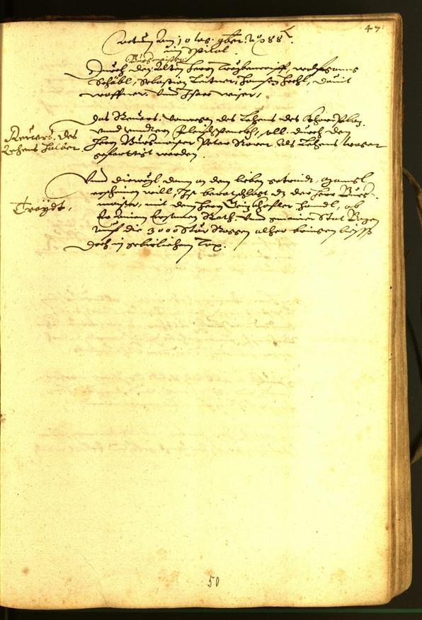 Civic Archives of Bozen-Bolzano - BOhisto Minutes of the council 1588 