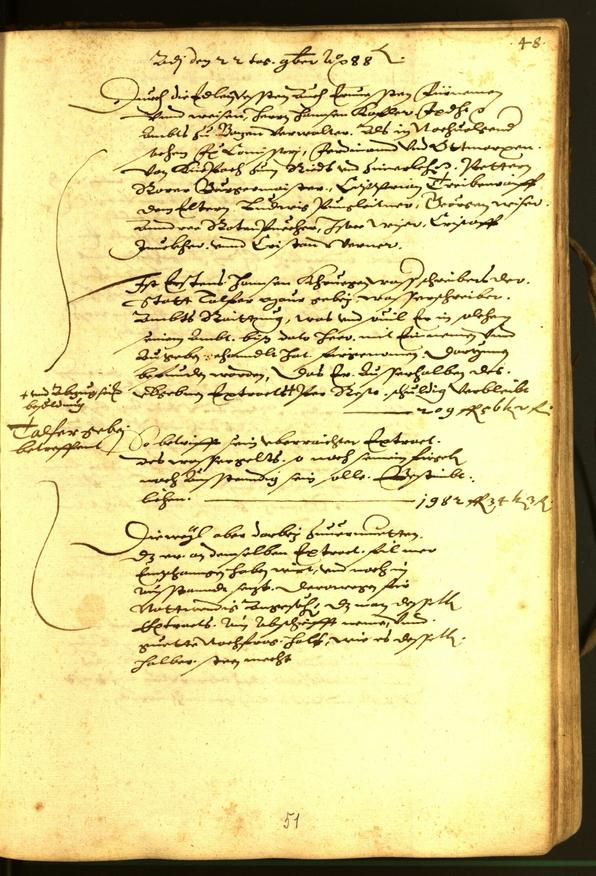 Civic Archives of Bozen-Bolzano - BOhisto Minutes of the council 1588 