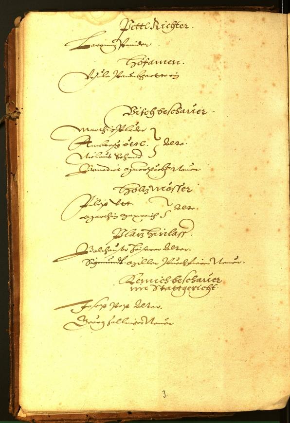 Civic Archives of Bozen-Bolzano - BOhisto Minutes of the council 1588 