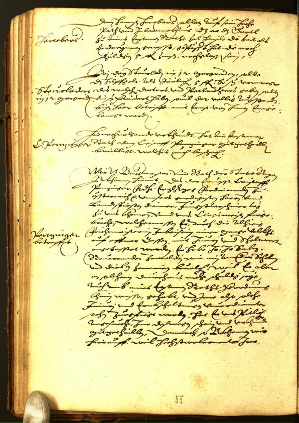 Civic Archives of Bozen-Bolzano - BOhisto Minutes of the council 1588 