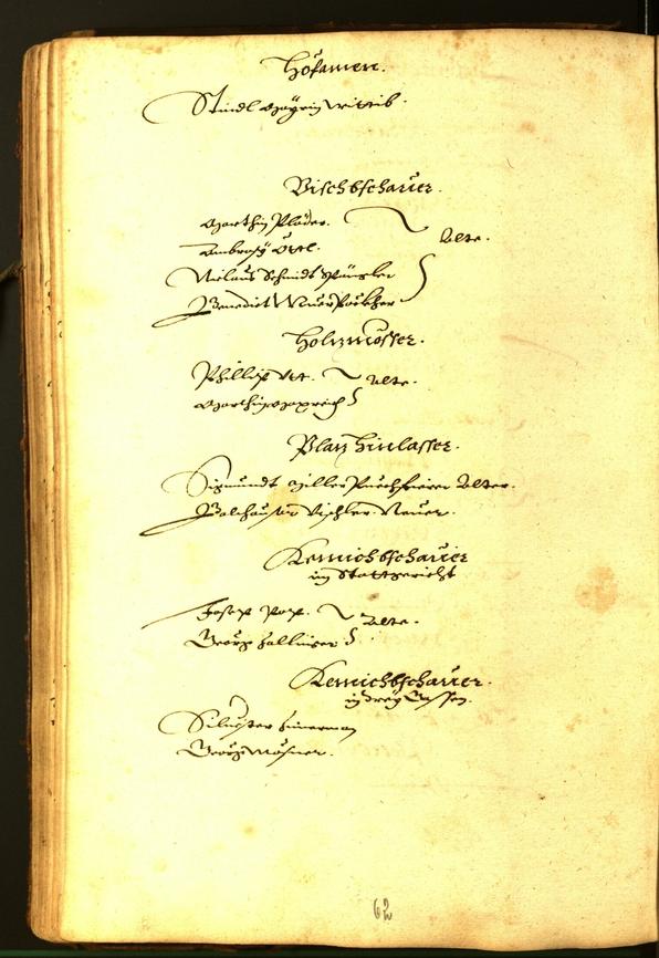 Civic Archives of Bozen-Bolzano - BOhisto Minutes of the council 1588 