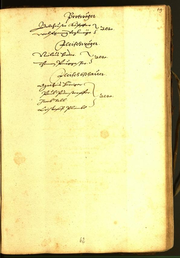 Civic Archives of Bozen-Bolzano - BOhisto Minutes of the council 1588 