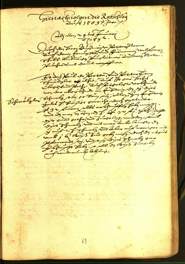 Archivio Storico della Città di Bolzano - BOhisto protocollo consiliare 1588/90 