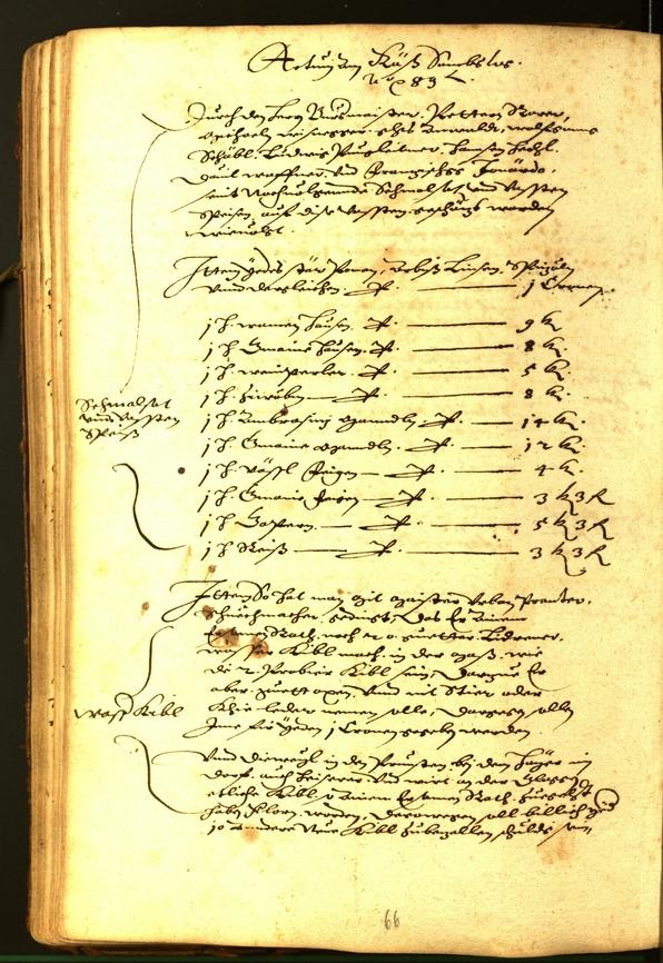 Stadtarchiv Bozen - BOhisto Ratsprotokoll 1588 