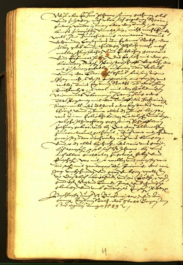 Civic Archives of Bozen-Bolzano - BOhisto Minutes of the council 1588 