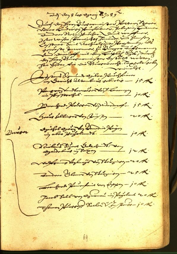 Archivio Storico della Città di Bolzano - BOhisto protocollo consiliare 1588/90 