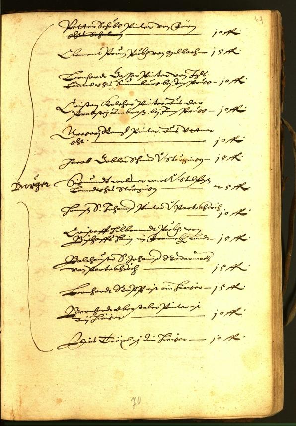 Civic Archives of Bozen-Bolzano - BOhisto Minutes of the council 1588 