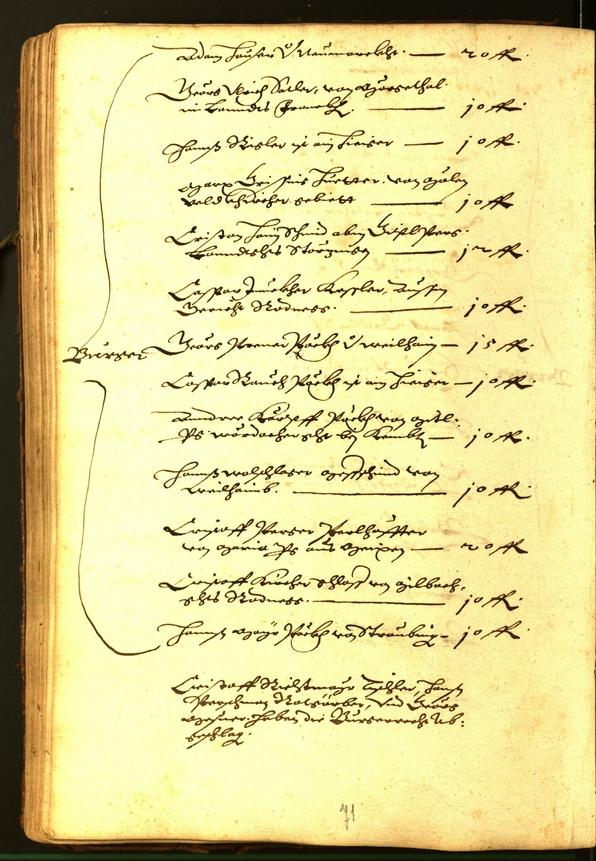 Civic Archives of Bozen-Bolzano - BOhisto Minutes of the council 1588 