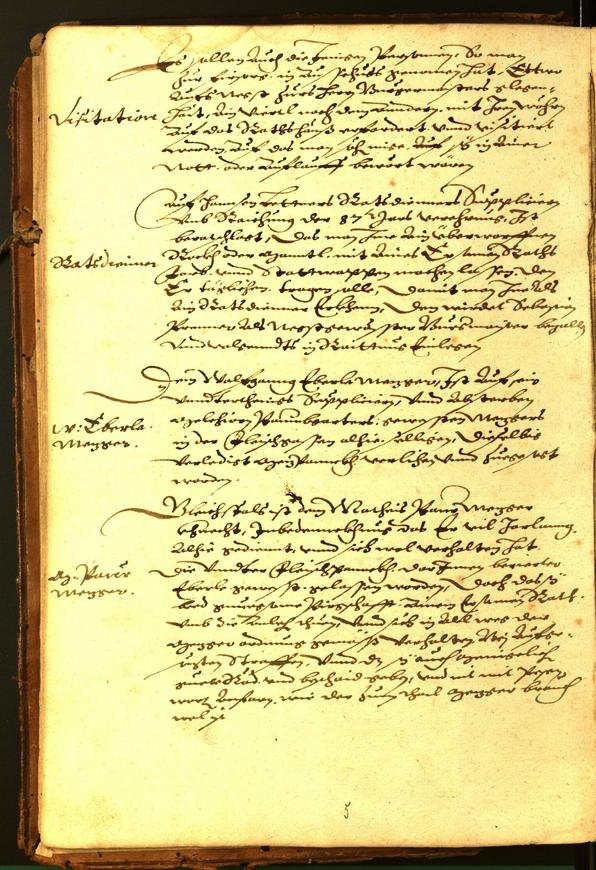 Civic Archives of Bozen-Bolzano - BOhisto Minutes of the council 1588 