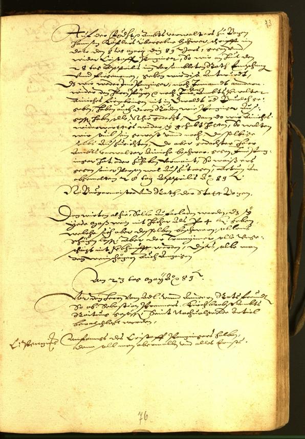 Civic Archives of Bozen-Bolzano - BOhisto Minutes of the council 1588 