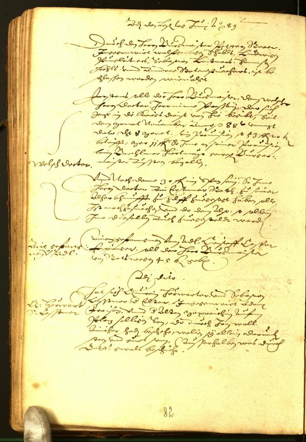 Civic Archives of Bozen-Bolzano - BOhisto Minutes of the council 1588 