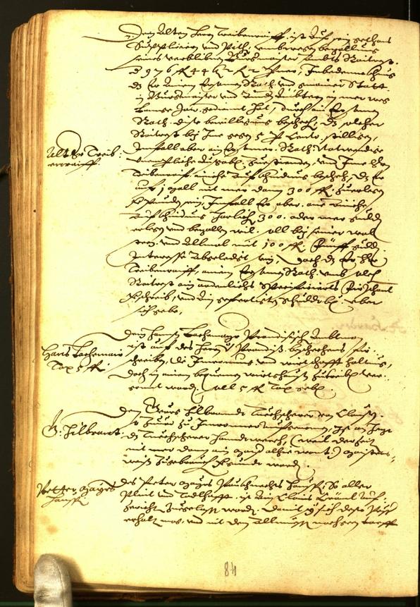 Civic Archives of Bozen-Bolzano - BOhisto Minutes of the council 1588 