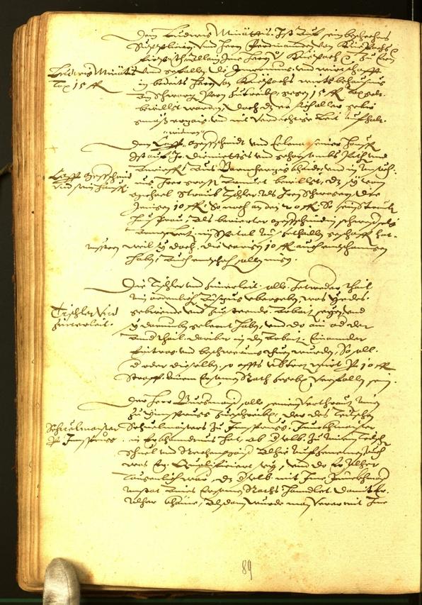 Archivio Storico della Città di Bolzano - BOhisto protocollo consiliare 1588/90 