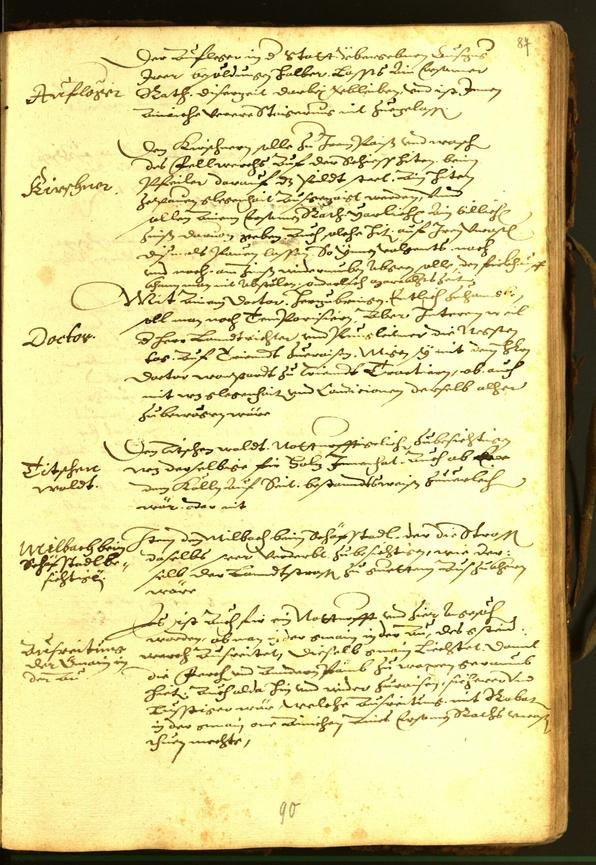 Civic Archives of Bozen-Bolzano - BOhisto Minutes of the council 1588 