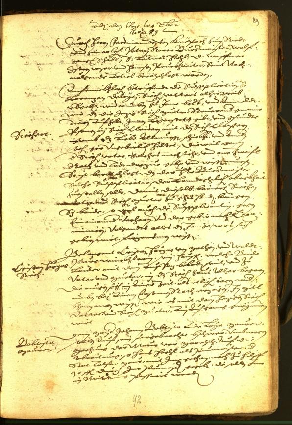 Civic Archives of Bozen-Bolzano - BOhisto Minutes of the council 1588 