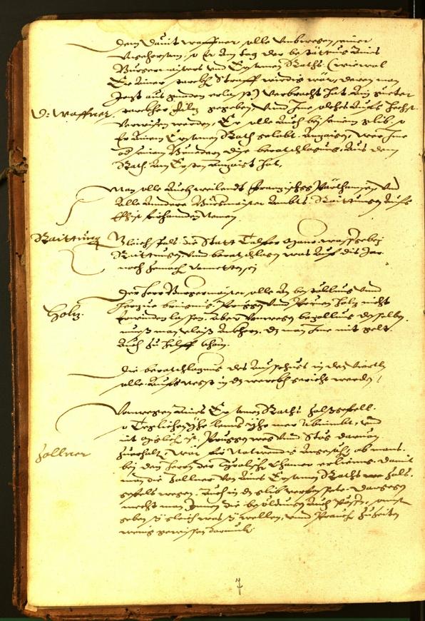 Civic Archives of Bozen-Bolzano - BOhisto Minutes of the council 1588 