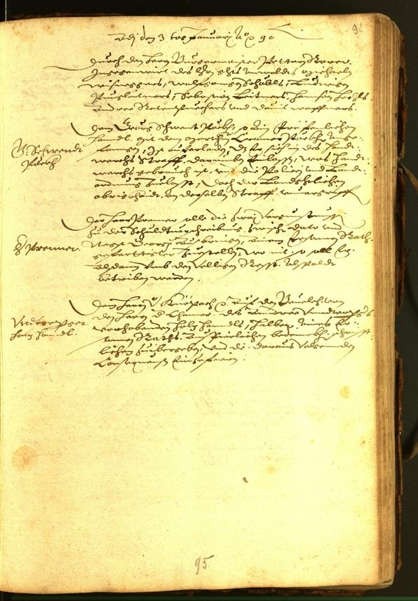 Civic Archives of Bozen-Bolzano - BOhisto Minutes of the council 1588 